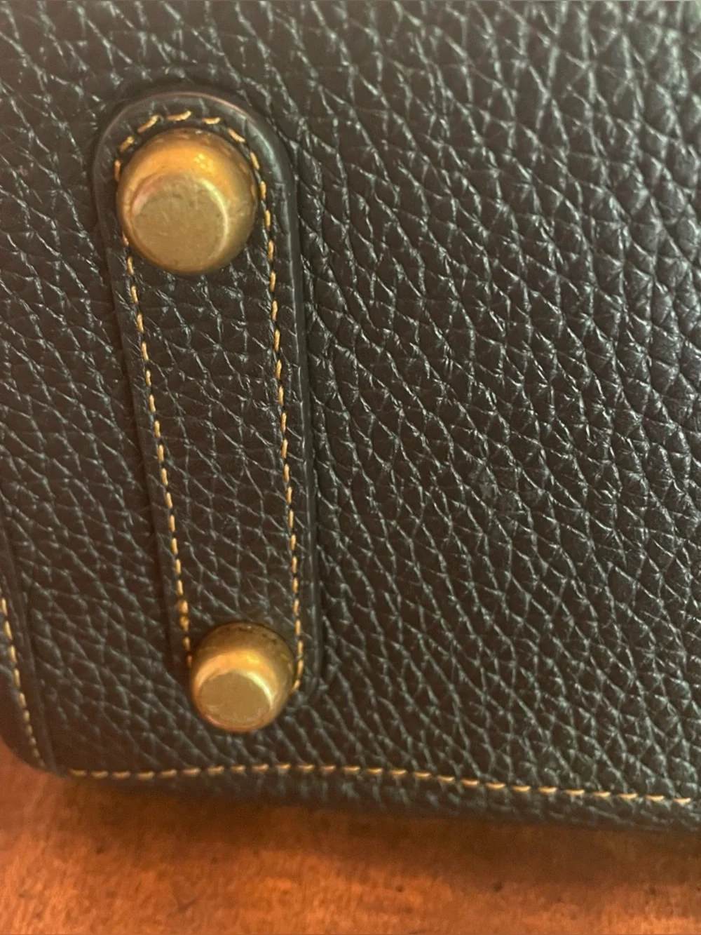 Coach Rogue 30 Glove Tanned Leather - Black - Brass - Shoulder / Crossbody Bag - Picture 4 of 16